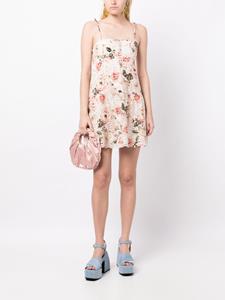 Alice + olivia Mini-jurk met bloemenprint - Roze