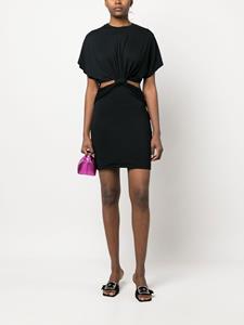 IRO Mini-jurk met uitgesneden detail - Zwart