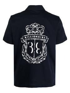 Billionaire Poloshirt met logoprint - Blauw