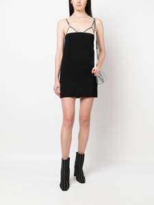 Dsquared2 cut-out strappy minidress - Zwart