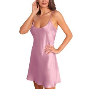 Lady Avenue Pure Silk Strap Dress