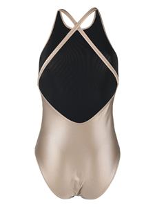 Filippa K crossover-strap one-piece swimsuit - Beige