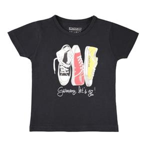 STACCATO Girls T-Shirt schwarz