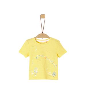 s.Oliver s. Olive r T-shirt light yellow