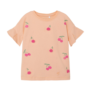 name it T-Shirt Nmffenja Peach Nectar