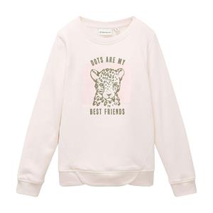 Tom Tailor Sweatshirt Luipaard Cotton Candy Pink