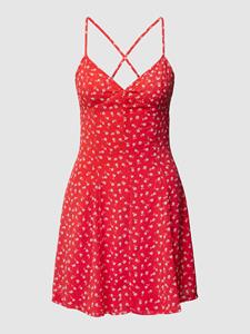 REVIEW Mini-jurk met bloemenmotief