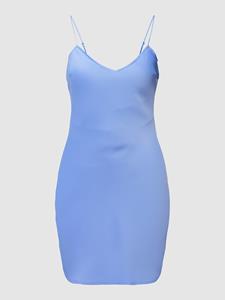 REVIEW Mini-jurk met hartvormige hals