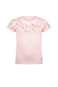 Le Chic Meisjes t-shirt ruffel - Nomsala - Candy crush