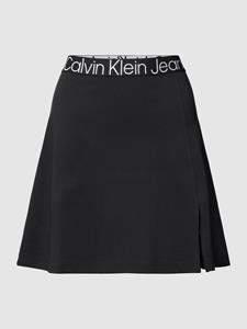 Calvin Klein Jeans Skaterrock "LOGO WAISTBAND MILANO SKIRT"