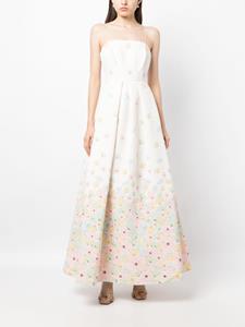 Sachin & Babi Beau Gown floral-print dress - Wit