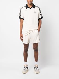 Adidas Poloshirt met geborduurd logo - Beige