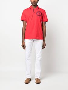 Billionaire Poloshirt met logopatch - Rood