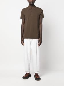 TOM FORD short-sleeved cotton polo shirt - Bruin