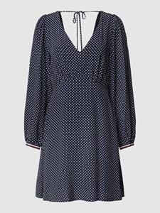 Tommy Hilfiger Mini-jurk van viscose met polkadots