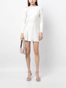 Cynthia Rowley Mini-jurk met lange mouwen - Wit