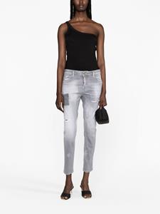 Dsquared2 Coorl girl distressed jeans - Grijs