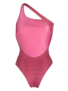 Oséree one-shoulder swimsuit - Roze