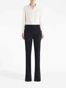 ETRO mid-rise flared trousers - Zwart