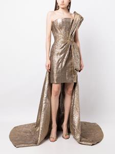 Saiid Kobeisy Mini-jurk met metallic-effect - Goud