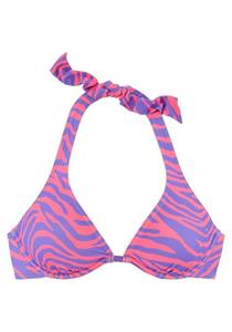 Venice Beach Bügel-Bikini-Top Fjella, in zweifarbiger Animal-Optik
