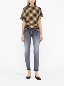 Dsquared2 mid-rise faded skinny jeans - Grijs