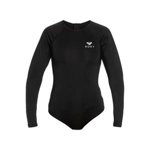 Roxy Essentials Back Zip Longsleeve Lycra grau