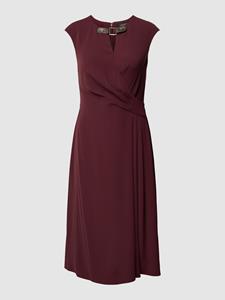 Lauren Ralph Lauren Midi-jurk in wikkellook, model 'KAYTLIN'