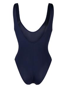 LIDO Sette Rib scoop-neck swimsuit - Blauw