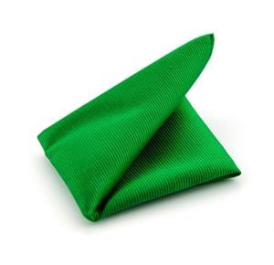 Suitable Pochet Zijde Smaragd Groen F68 -