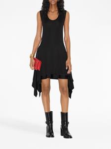 Burberry Mini-jurk met gedrapeerde afwerking - Zwart