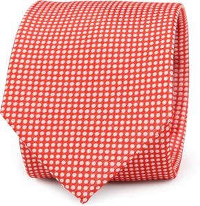 Suitable Krawatte Seide Rot Punkte K81-20 -