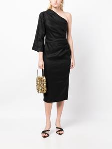 Veronica Beard Asymmetrische jurk - Zwart