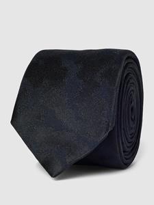 HUGO Zijden stropdas met all-over motief, model 'Tie' (6 cm)