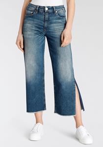 Herrlicher 7/8-Jeans "Jeans Super G Flared Cropped Oranic", Mit Schlitz an den Seiten