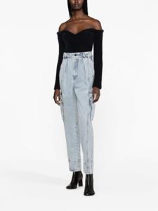 The Mannei Plana tapered-leg jeans - Blauw