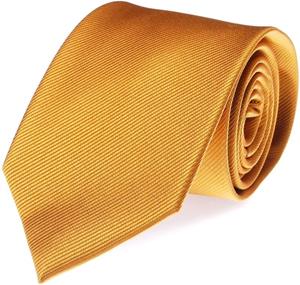 Suitable Krawatte Seide Gold Uni F13 -