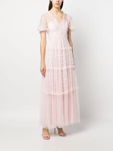Needle & Thread Thea sequin-embelished tulle dress - Roze