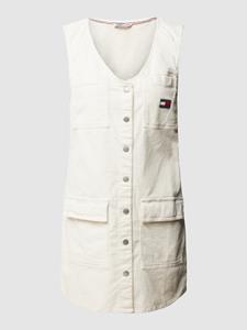 Tommy Jeans Mini-jurk met labelpatch, model 'POP'