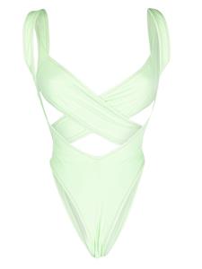 Reina Olga Exotica Solid swimsuit - Groen
