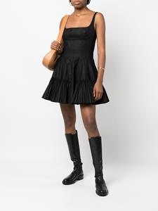 Giovanni Bedin Mini-jurk met vierkante hals - Zwart