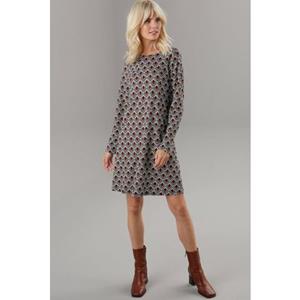 Aniston SELECTED Jerseykleid, in leichter A-Linien-Form - NEUE KOLLEKTION