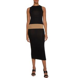 Calvin Klein Jerseykleid "COLORBLOCK LYOCELL JERSEY DRESS", mit Colorblocking-Design