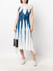 Marni Midi-jurk met bloemenprint - Blauw