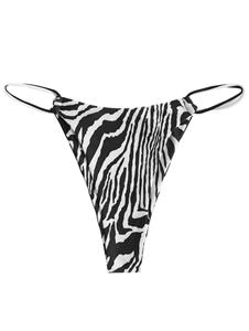 ZAFUL Zebra Streifen Tanga Bikini Slip