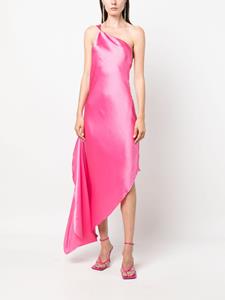 Cult Gaia Trysta one-shoulder asymmetric dress - Roze