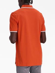 BOSS logo-emed cotton polo shirt - Oranje