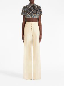 ETRO high-waisted flared jeans - Wit
