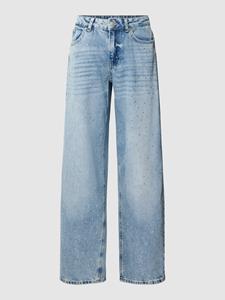 REVIEW Jeans met strass-steentjes