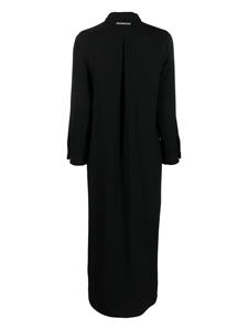 Société Anonyme bow-detail buttoned shirt dress - Zwart